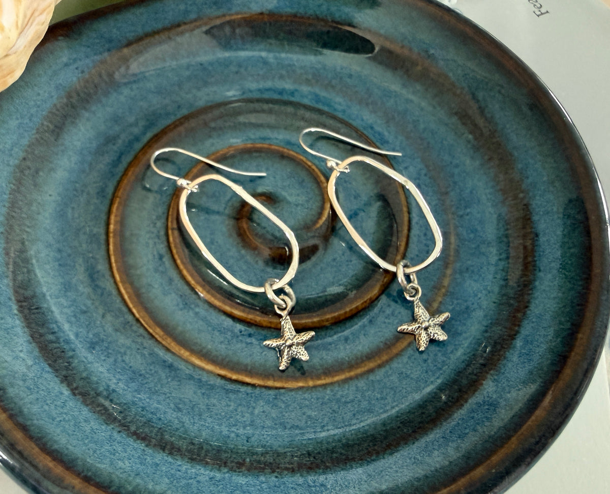 Starfish Dangle Earrings