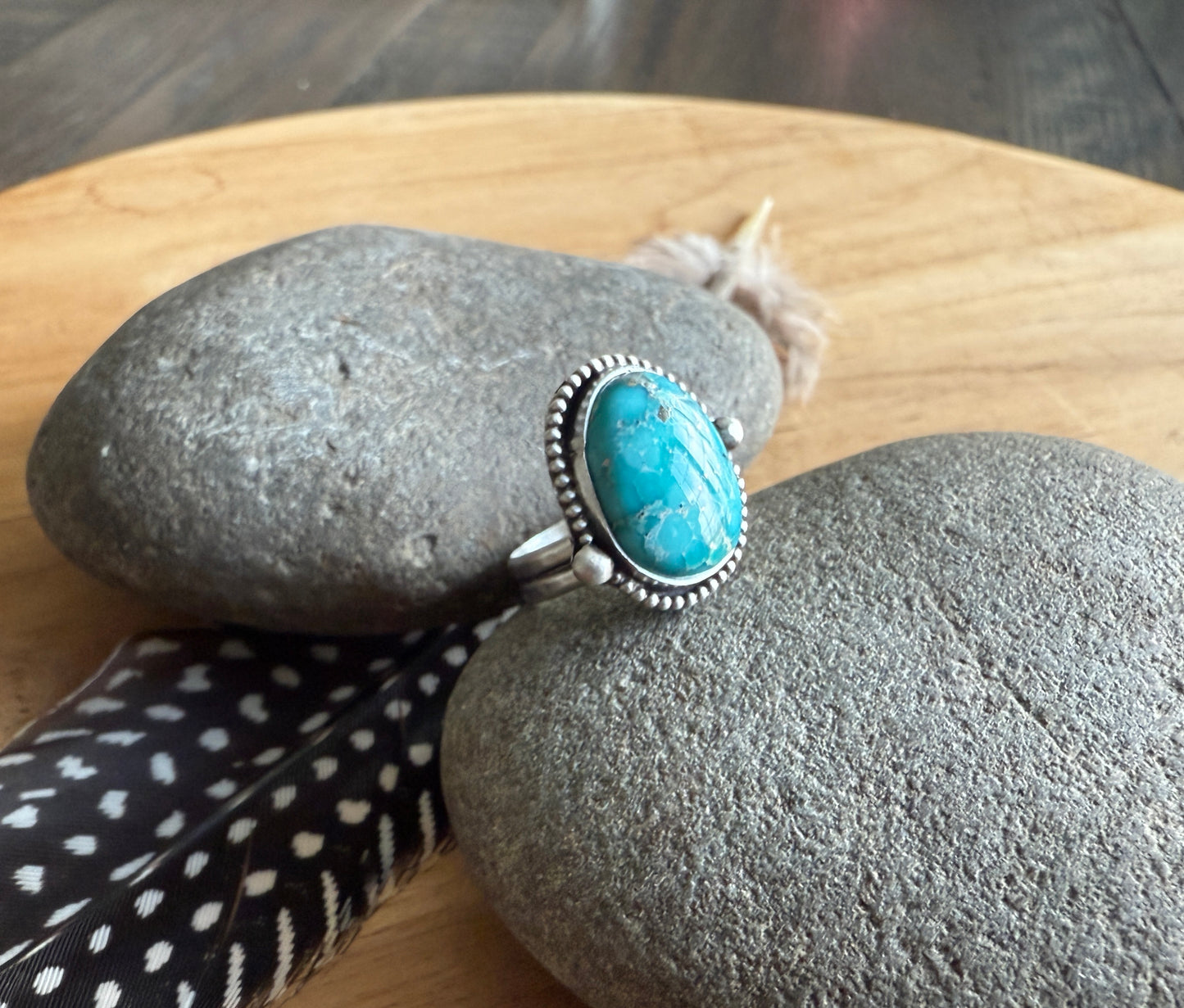 Whitewater Turquoise Ring