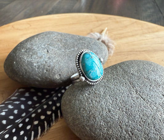 Whitewater Turquoise Ring
