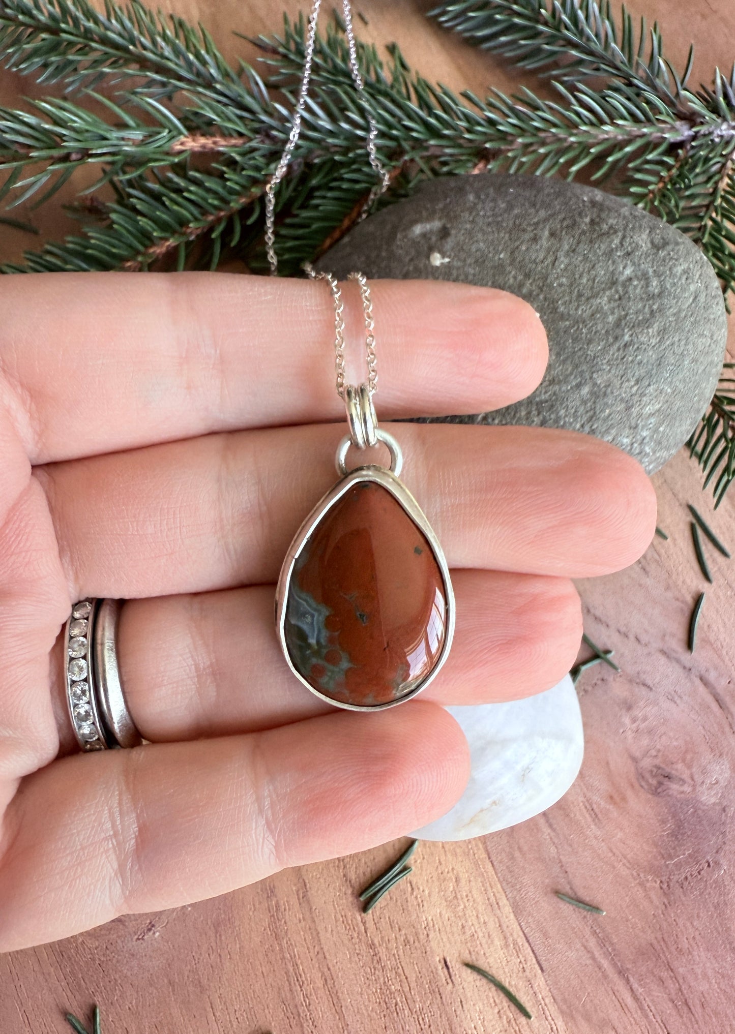 Red Creek Jasper Necklace
