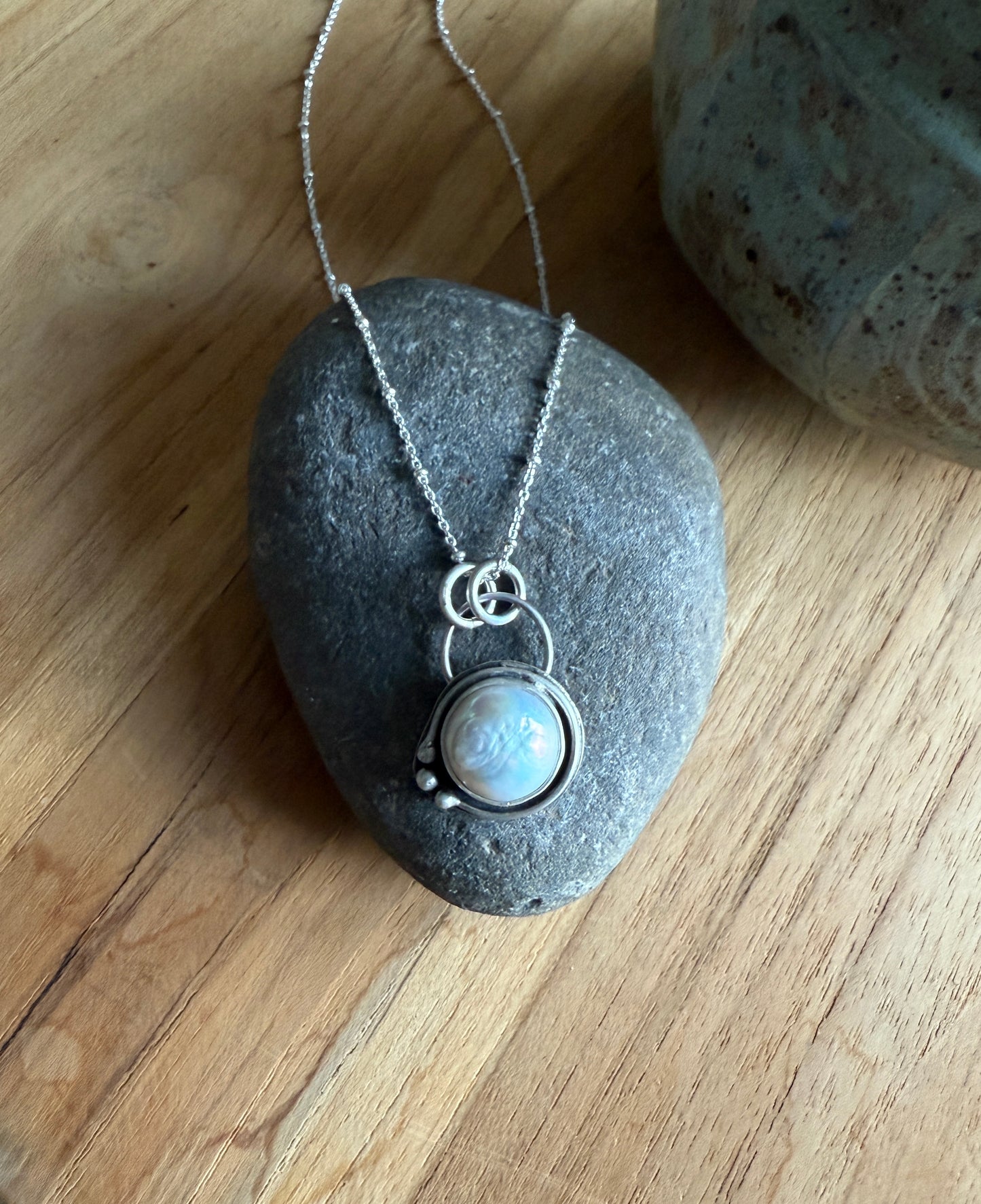 Mabe Pearl Necklace
