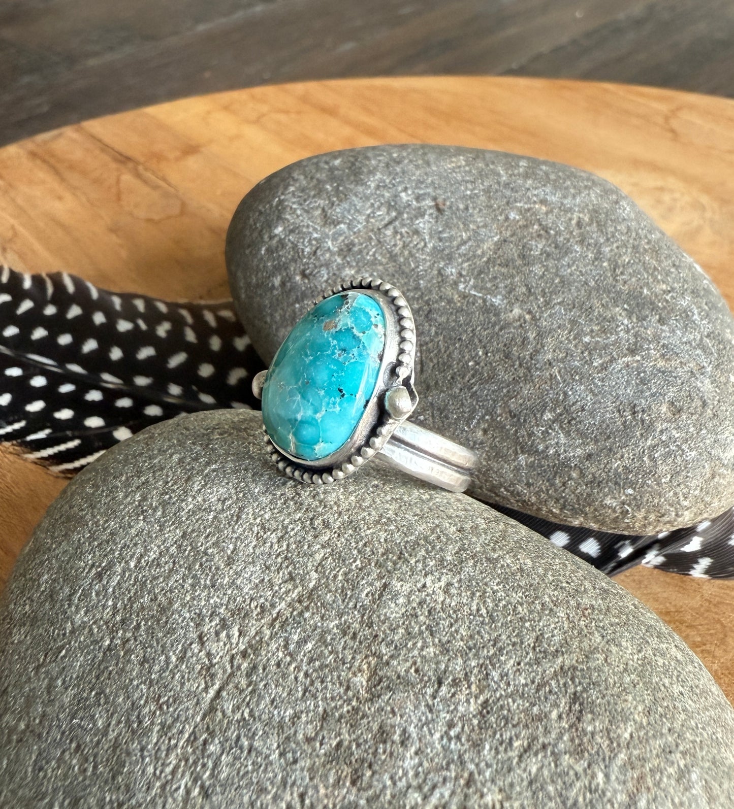 Whitewater Turquoise Ring