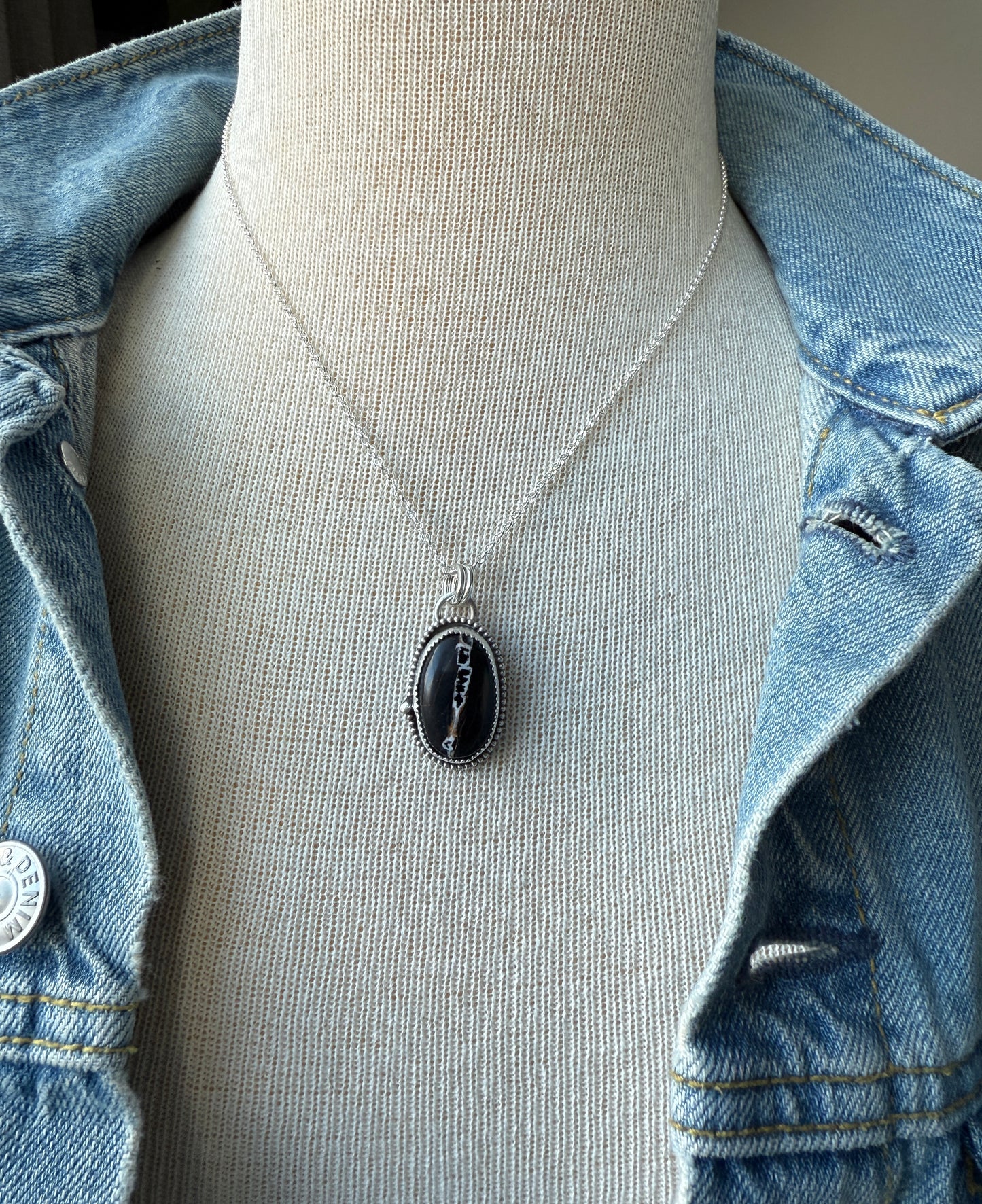 White Buffalo Turquoise Necklace