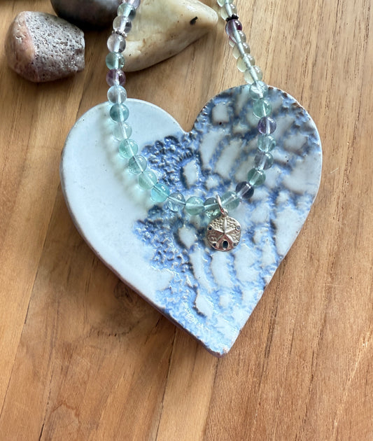 Heart Trinket dish with Lace