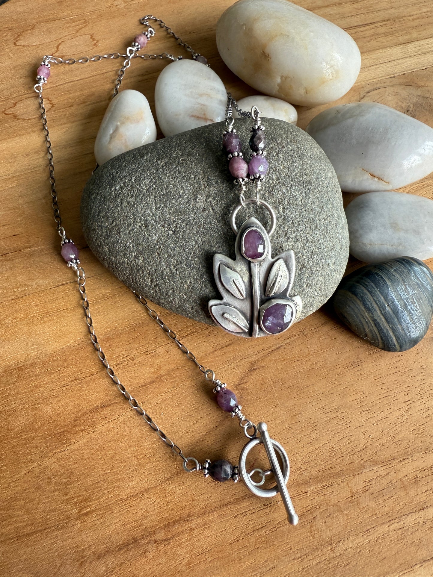Alaskan Lupine Necklace