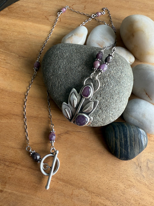 Alaskan Lupine Necklace