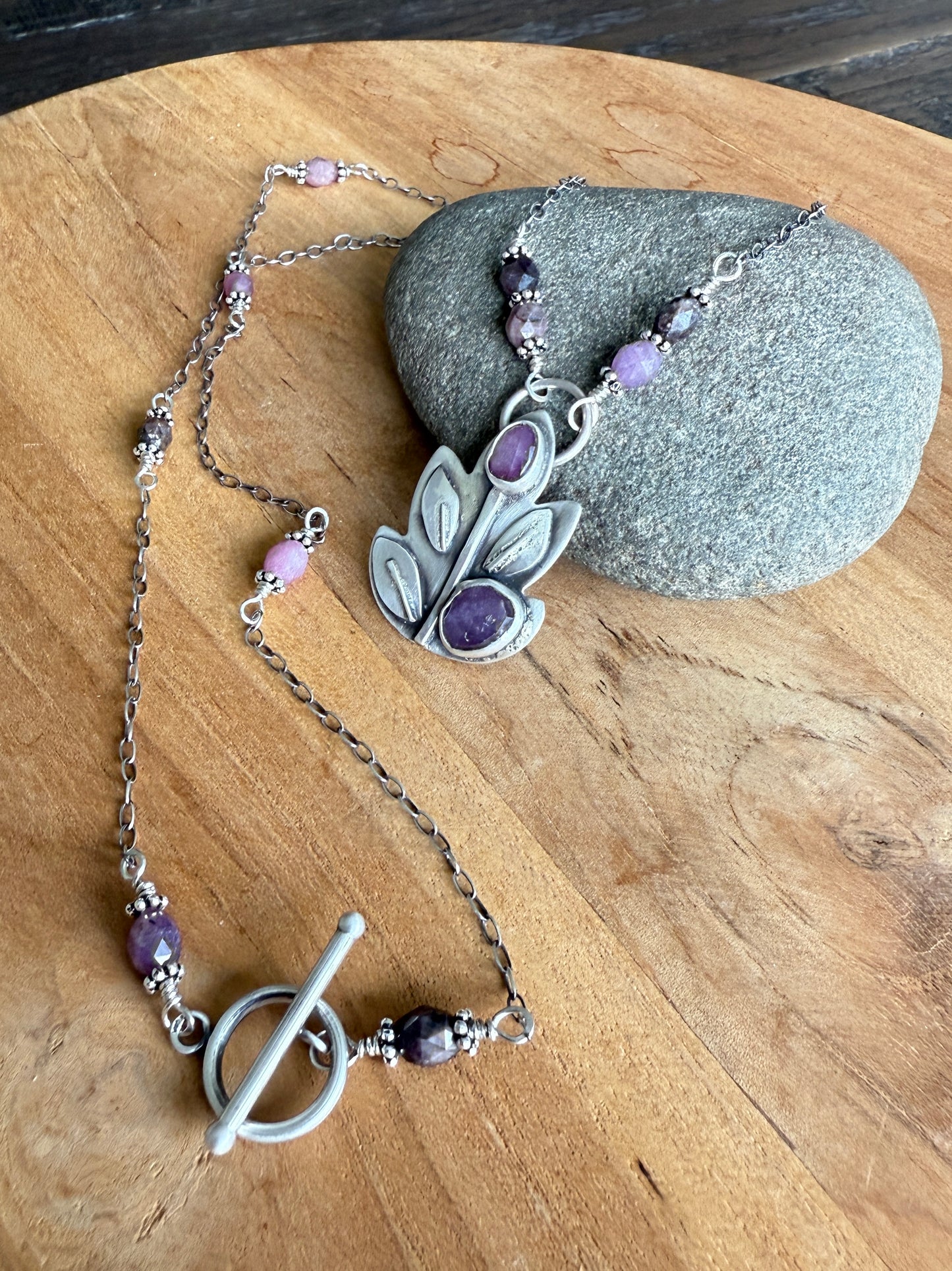 Alaskan Lupine Necklace