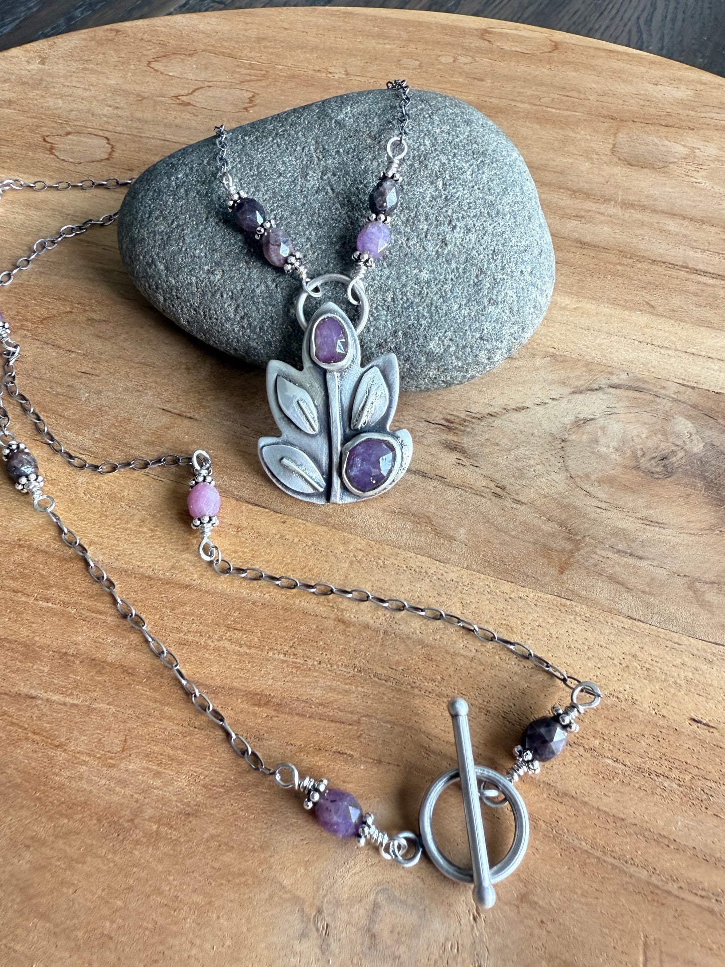 Alaskan Lupine Necklace