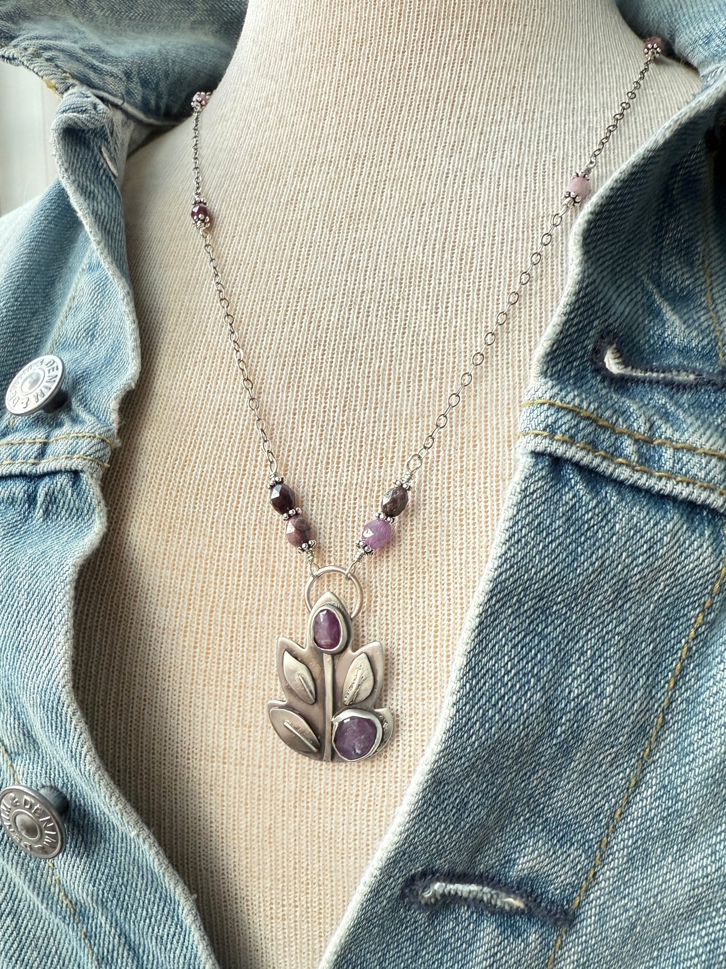 Alaskan Lupine Necklace