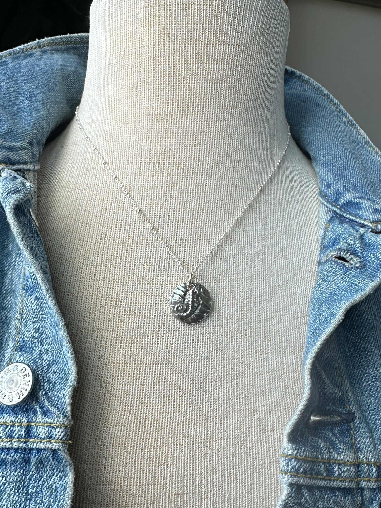 Sea Horse Wax Seal Necklace