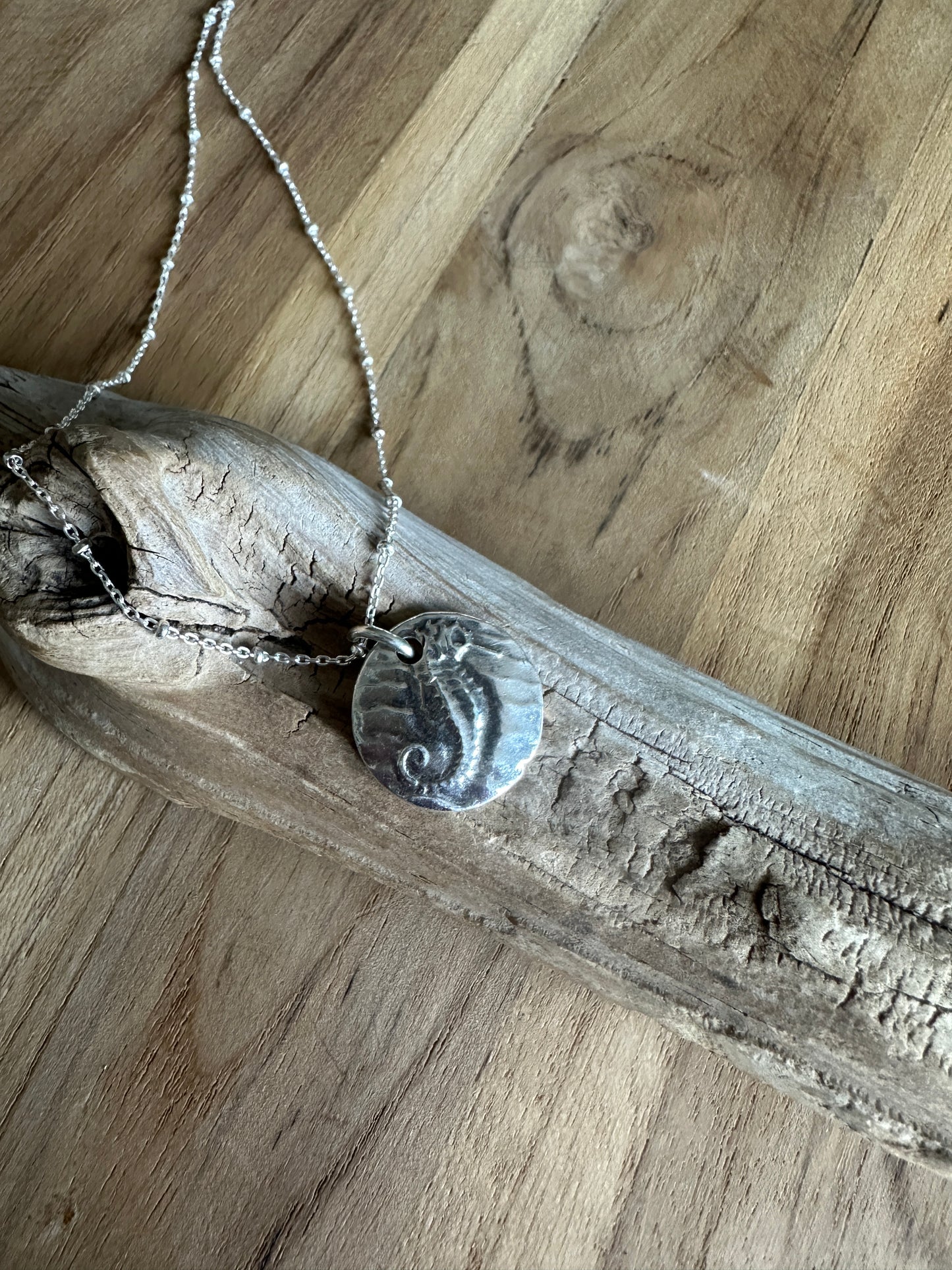 Sea Horse Wax Seal Necklace