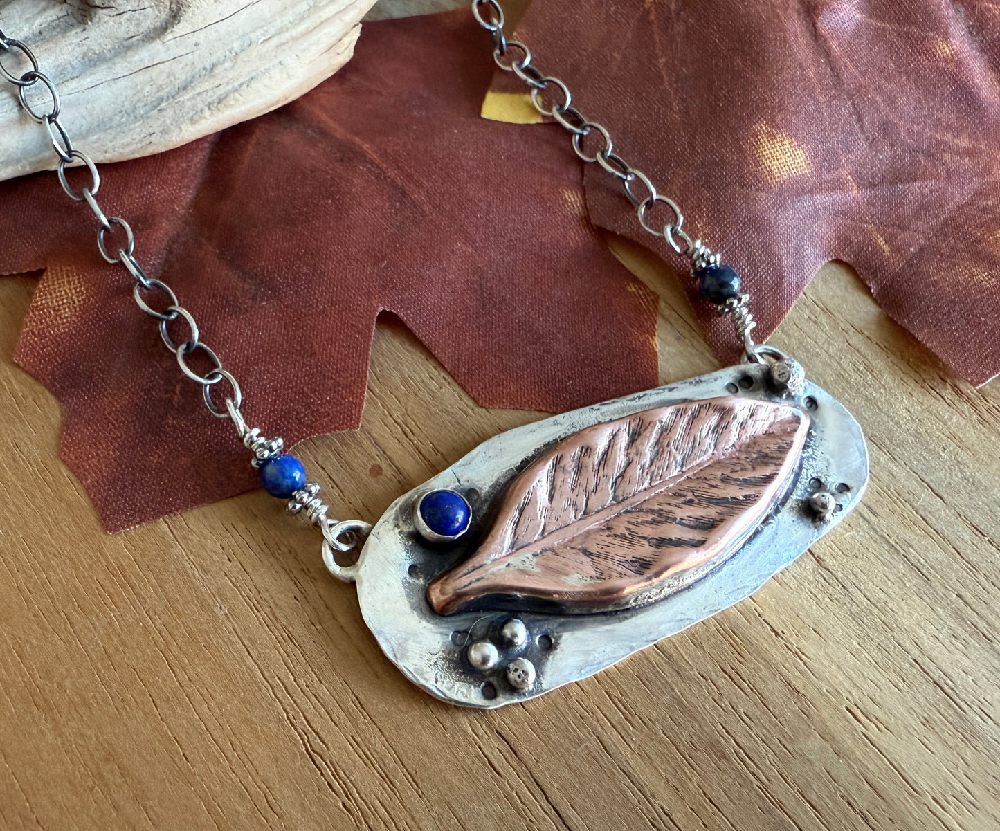 Falling Leaf Necklace