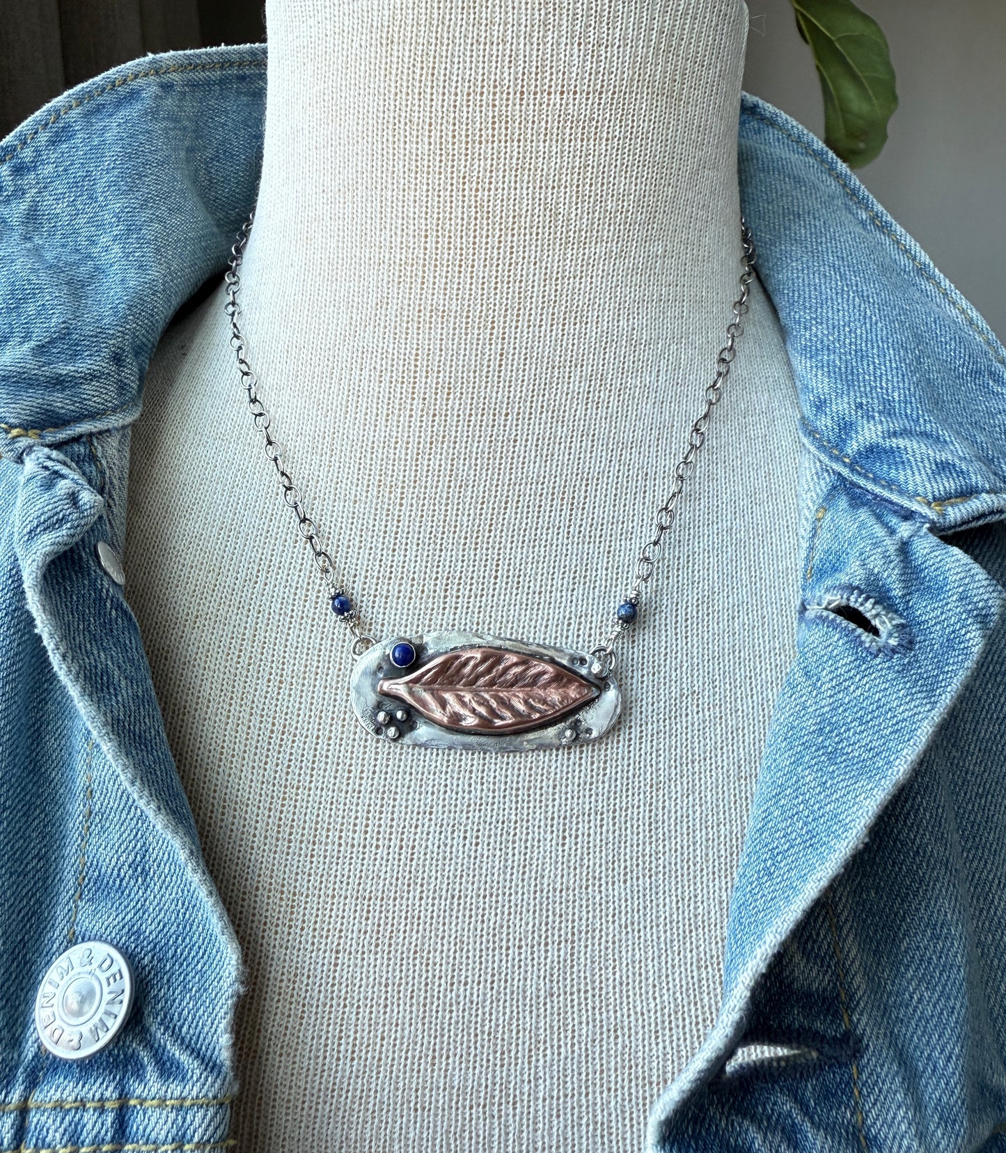 Falling Leaf Necklace