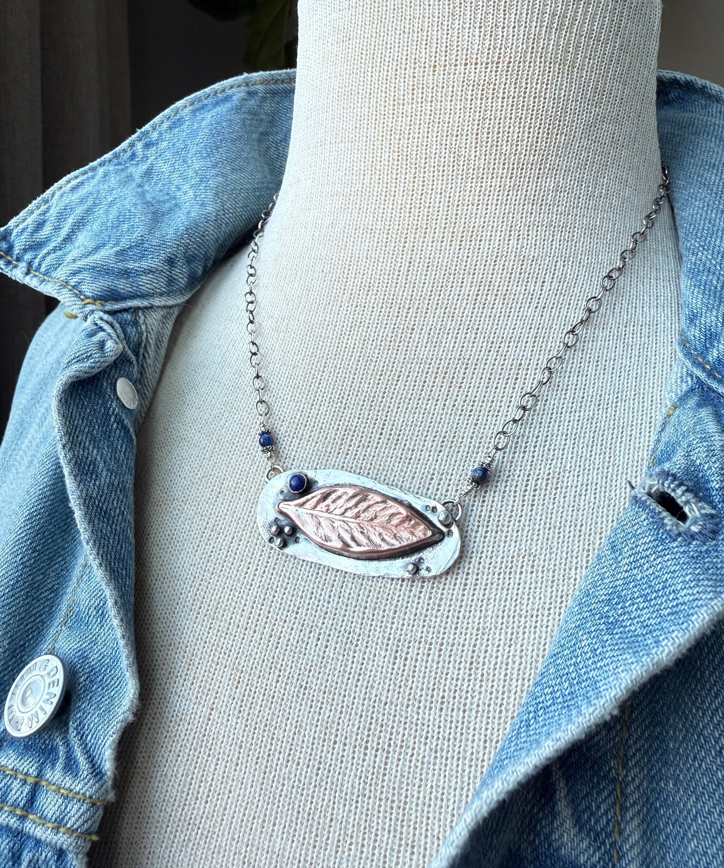 Falling Leaf Necklace