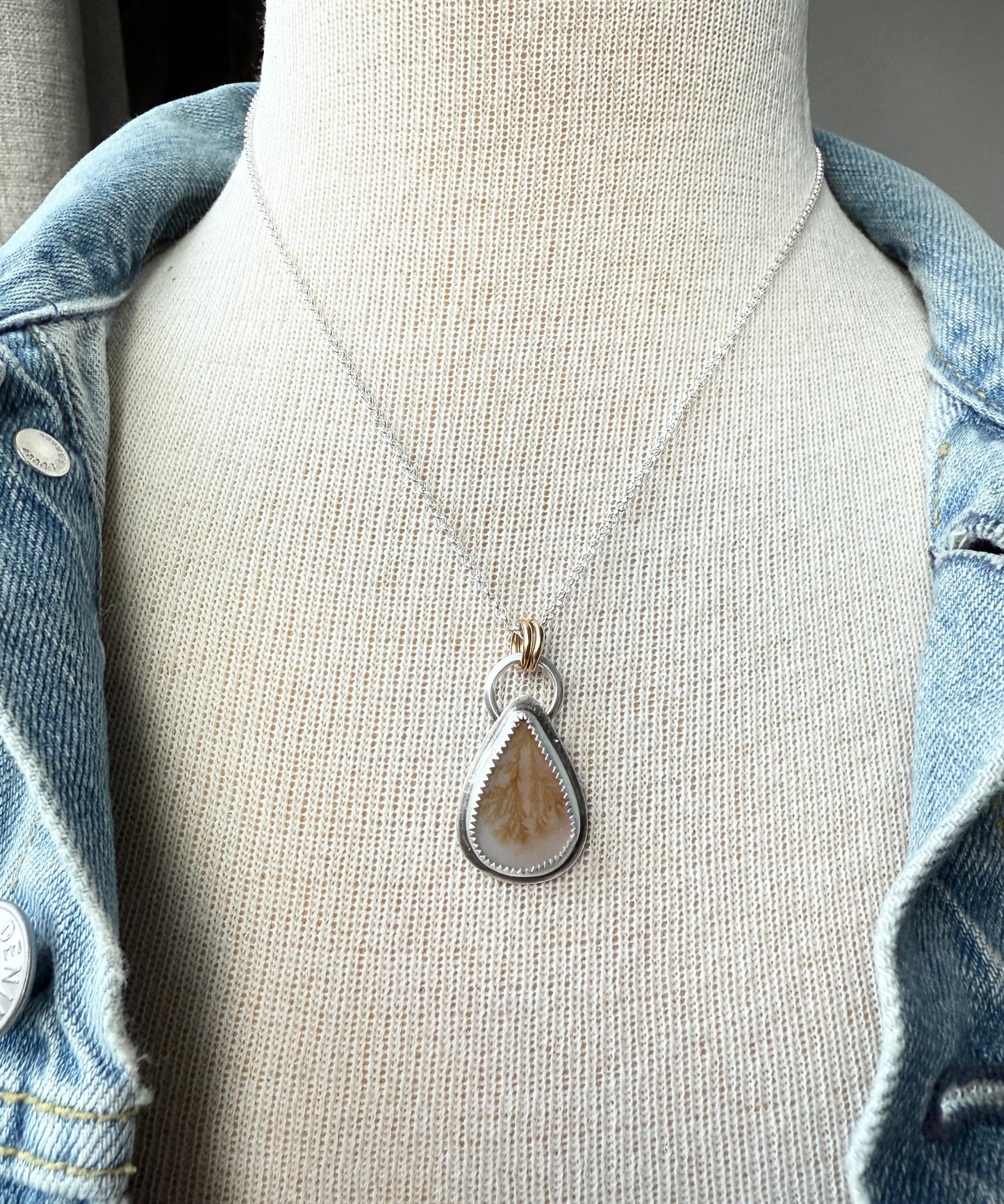 Dendritic Agate Necklace