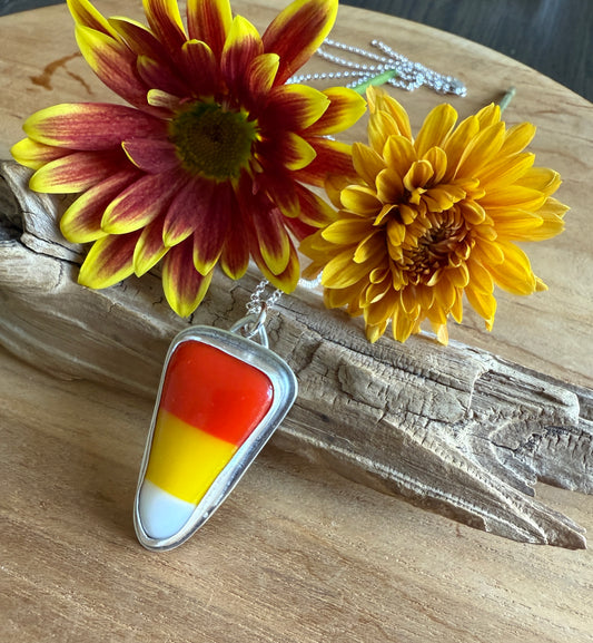 Candy Corn Necklace