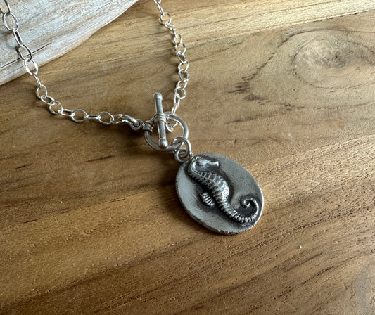Seahorse Charm Necklace