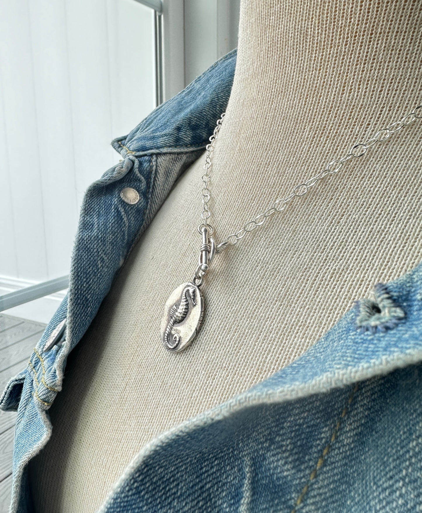 Seahorse Charm Necklace