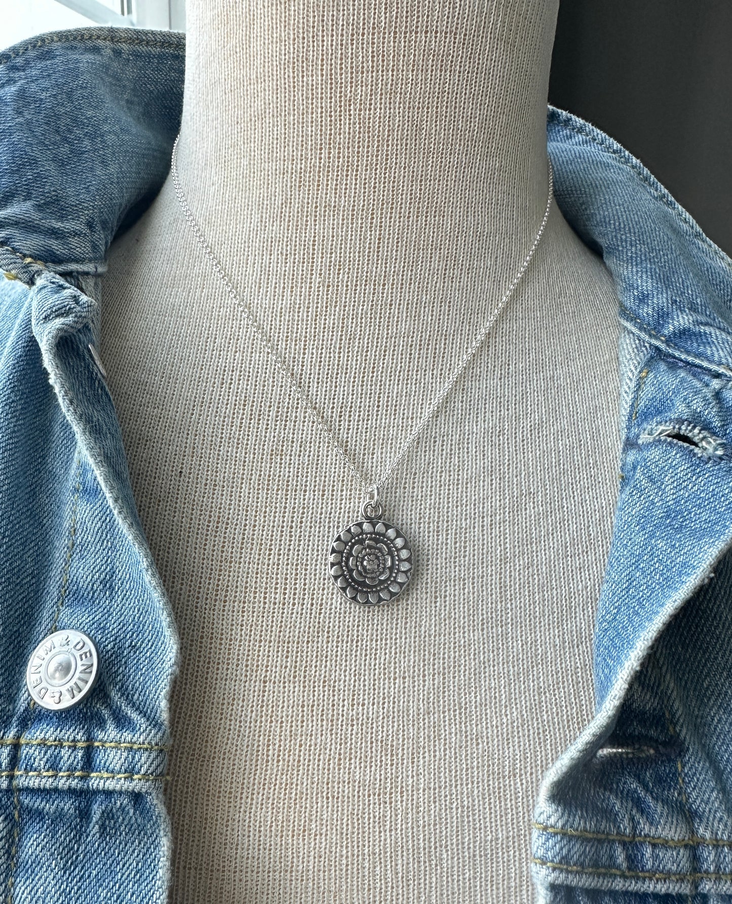 Medallion Charm Necklace