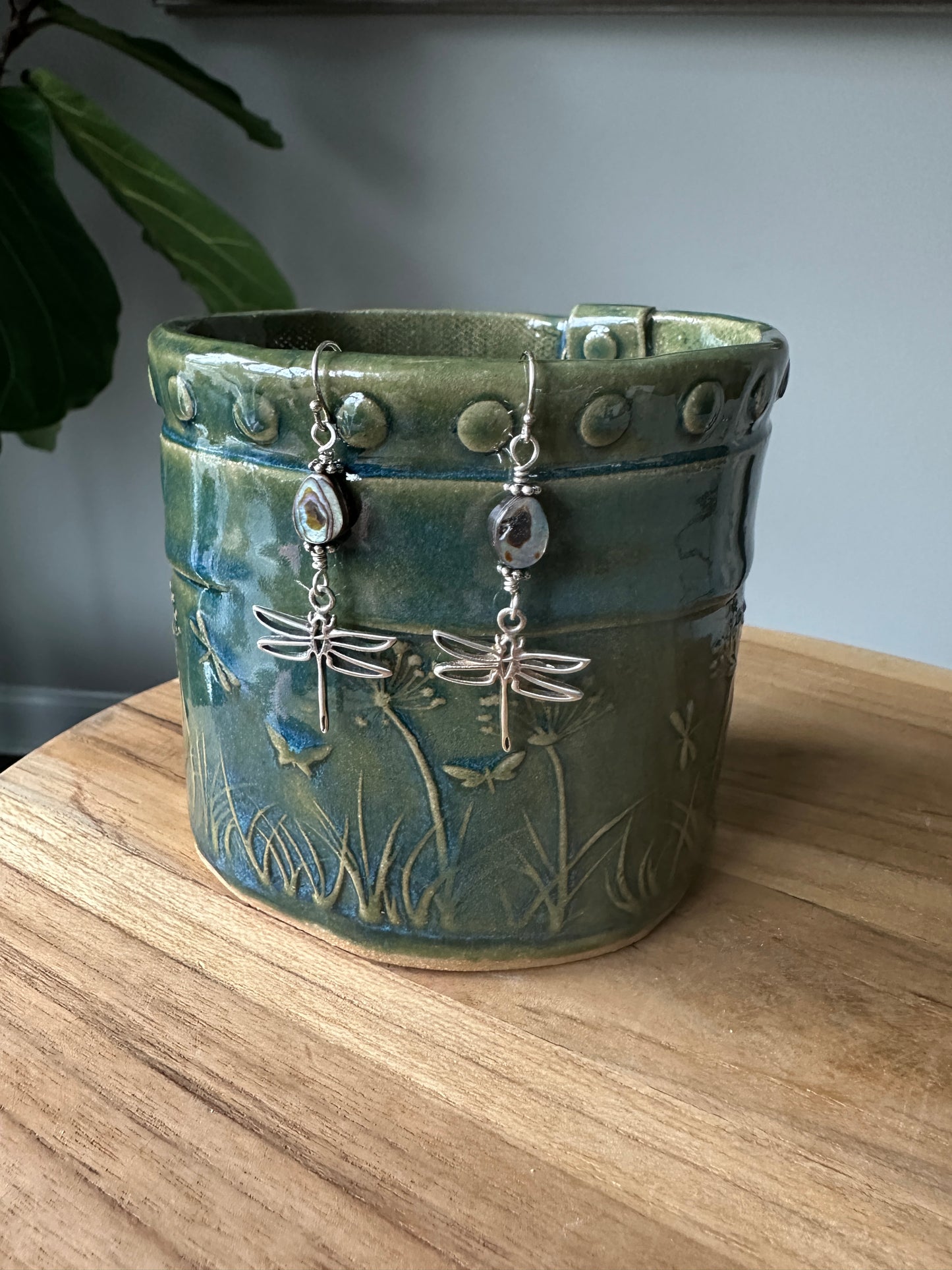 Dragonfly earrings