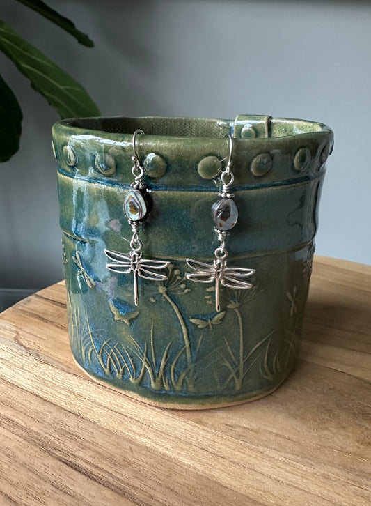 Dragonfly earrings