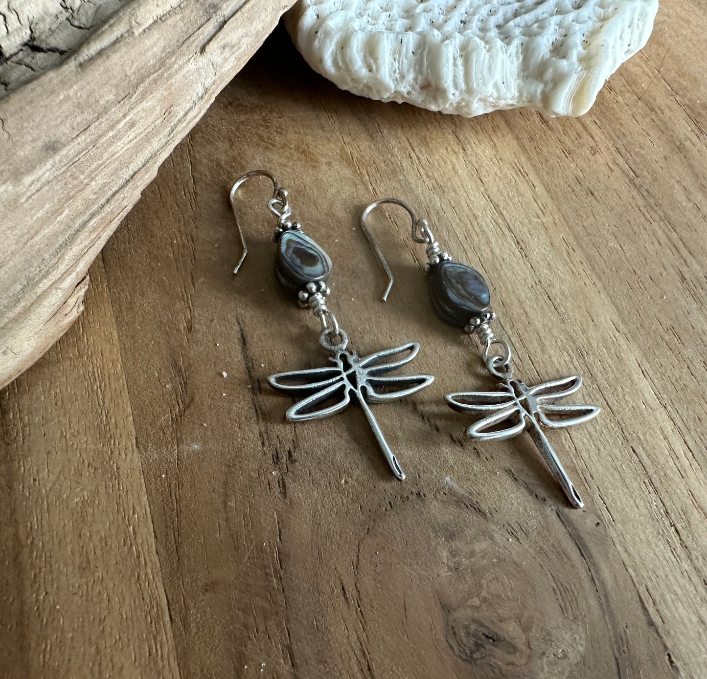 Dragonfly earrings