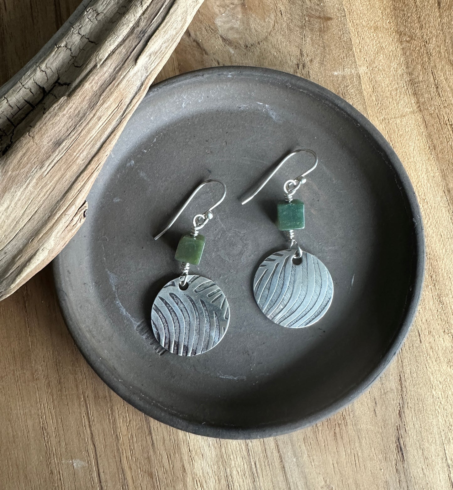 Palm Disc Earrings