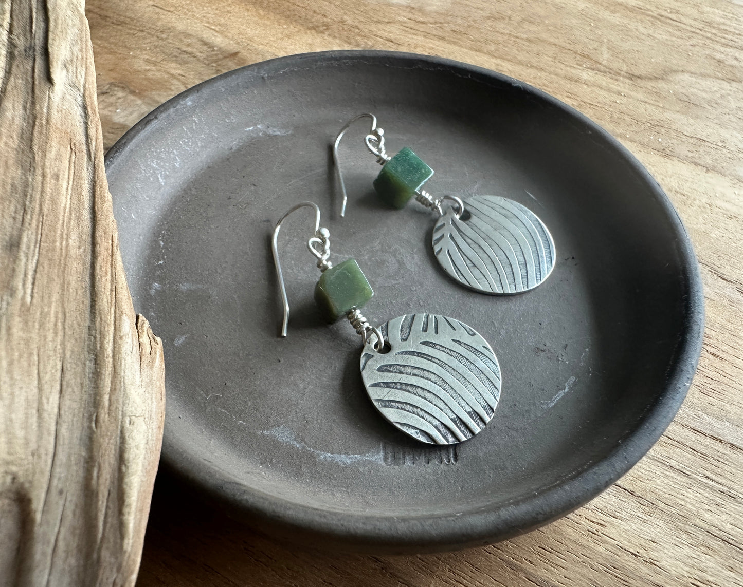 Palm Disc Earrings
