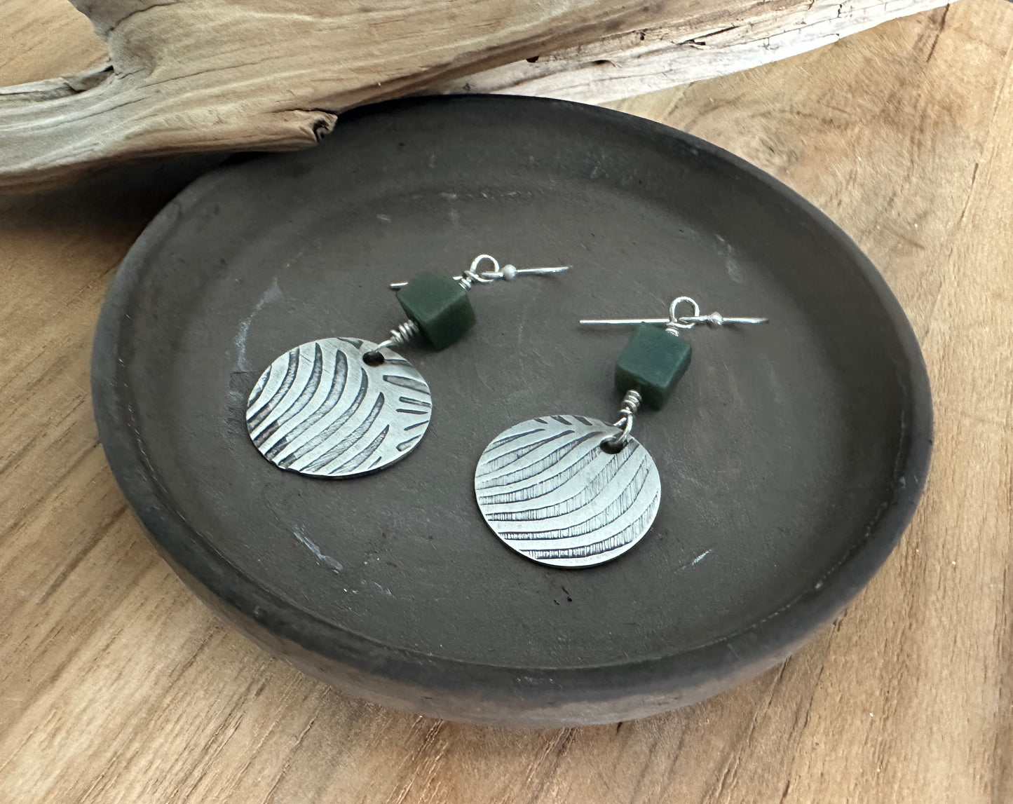 Palm Disc Earrings