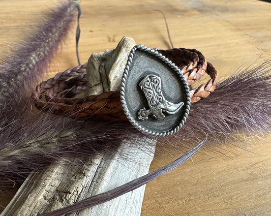Cowboy Boot Leather Wrap Bracelet