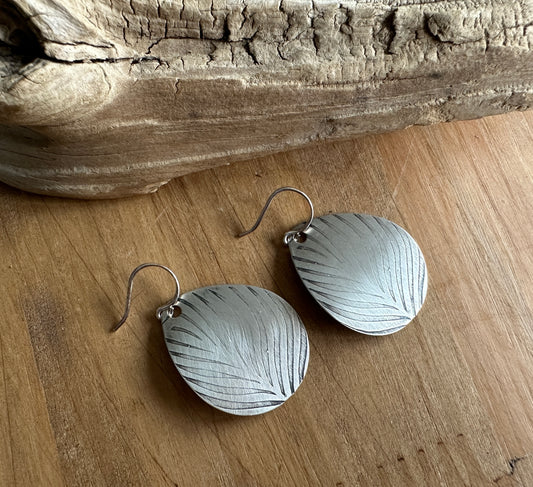 Sterling Silver Teardrop Dangle Earrings