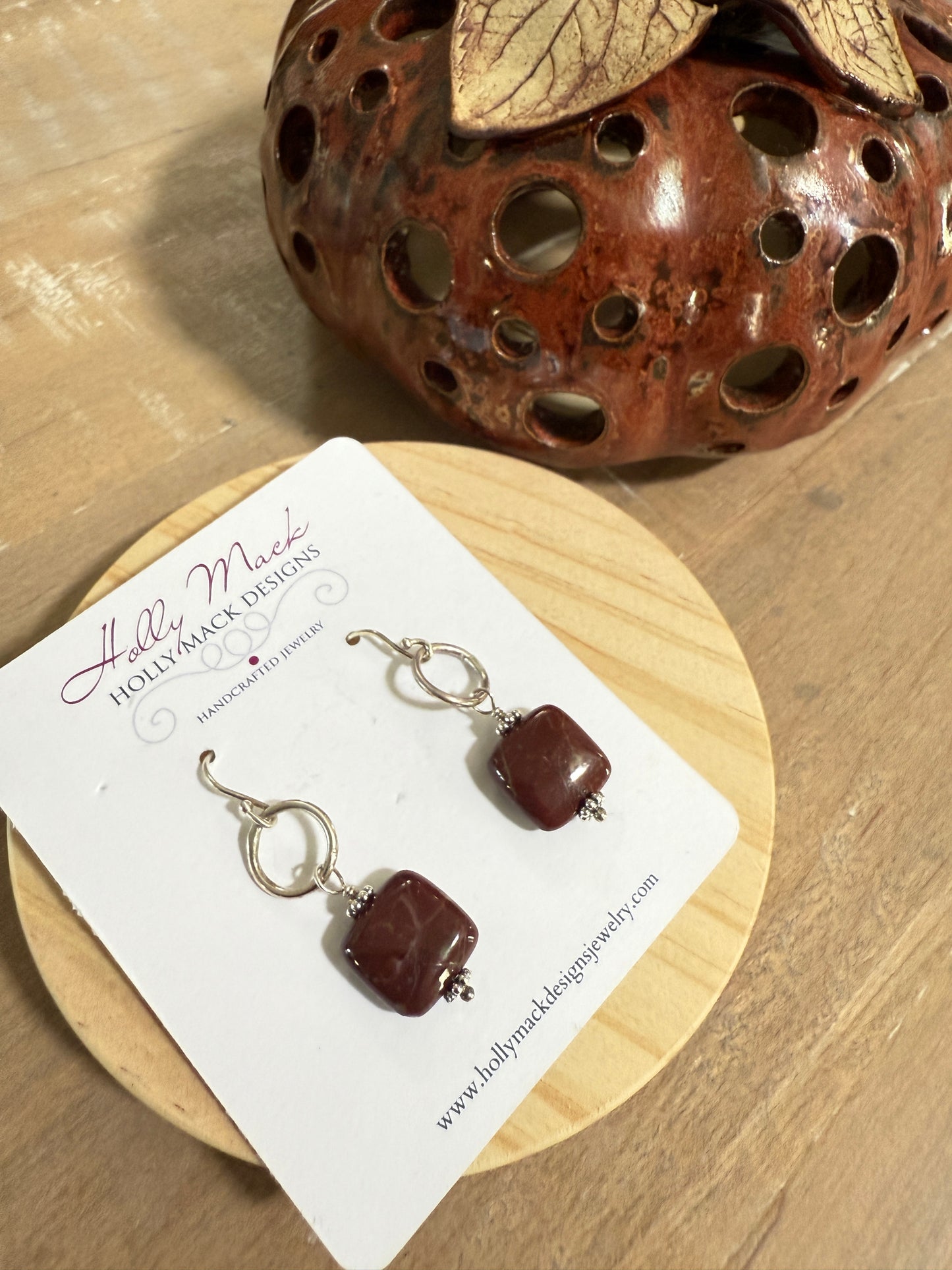 Red Creek Jasper Earrings