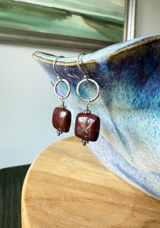 Red Creek Jasper Earrings