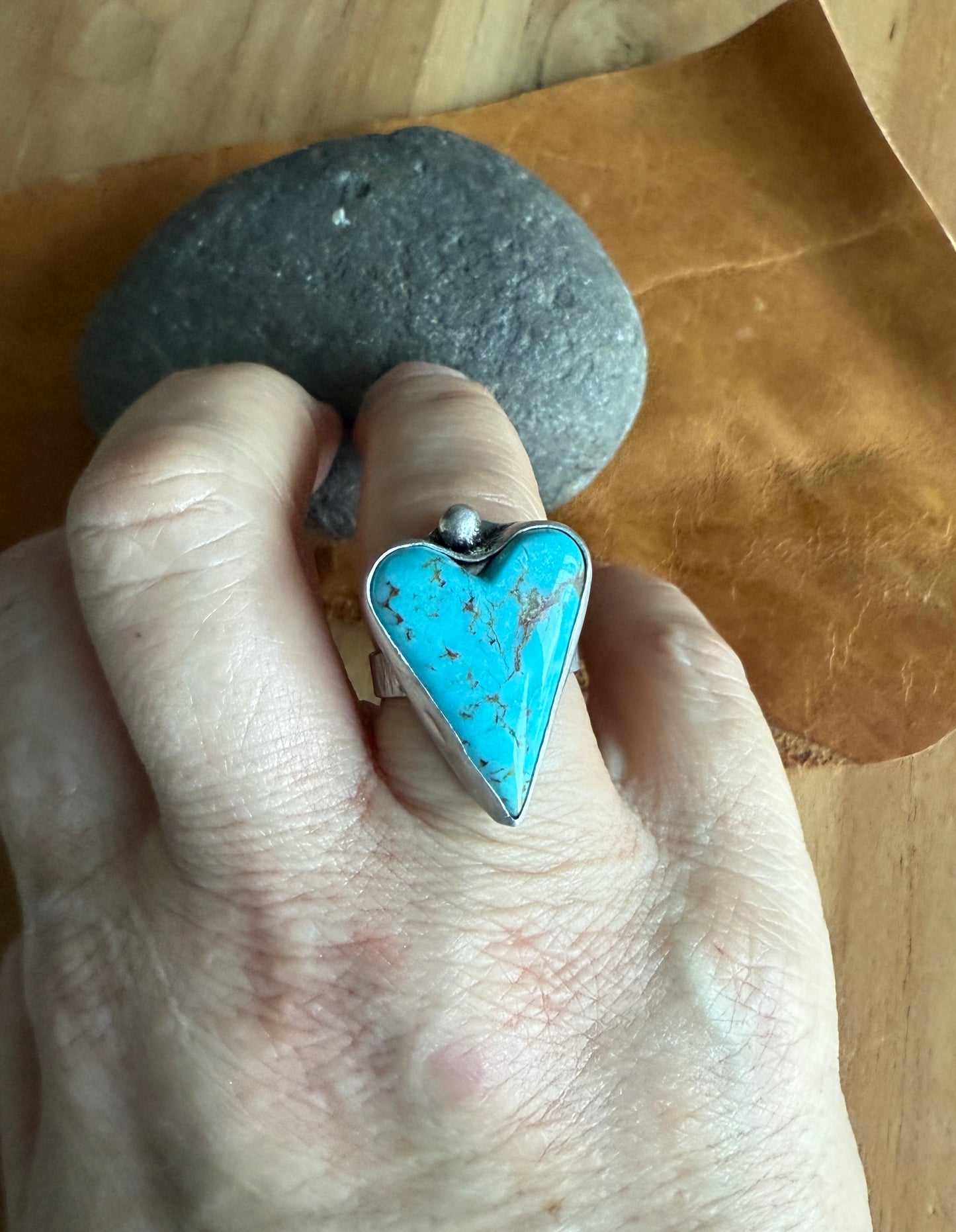 Sonora Turquoise Heart Ring