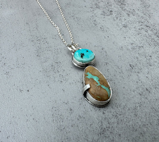 Crow Spring Turquoise necklace