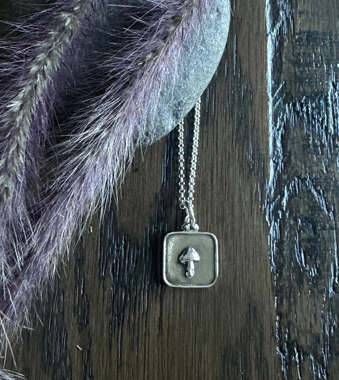Single Mushroom Necklace