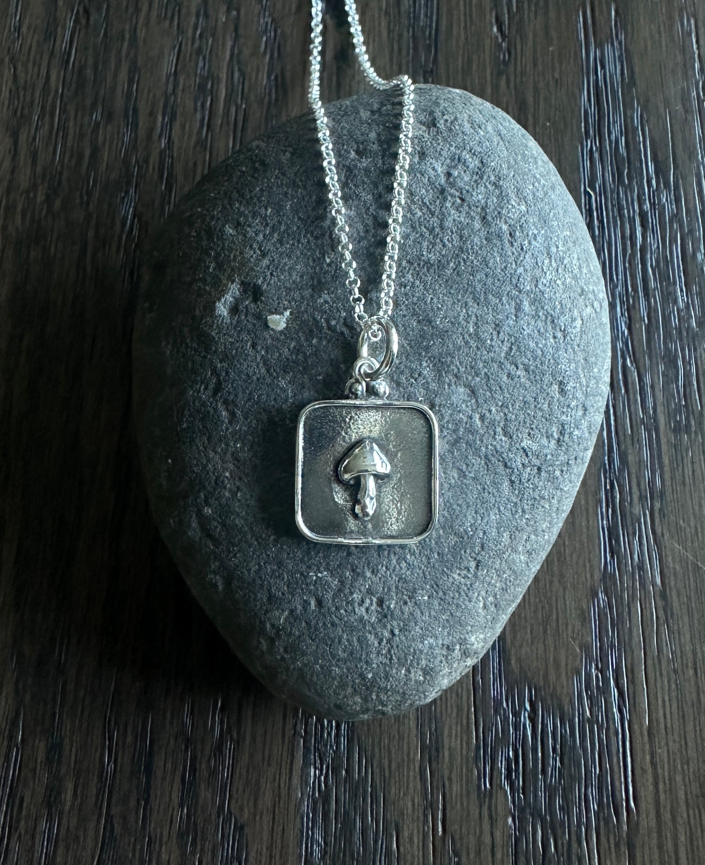Single Mushroom Necklace