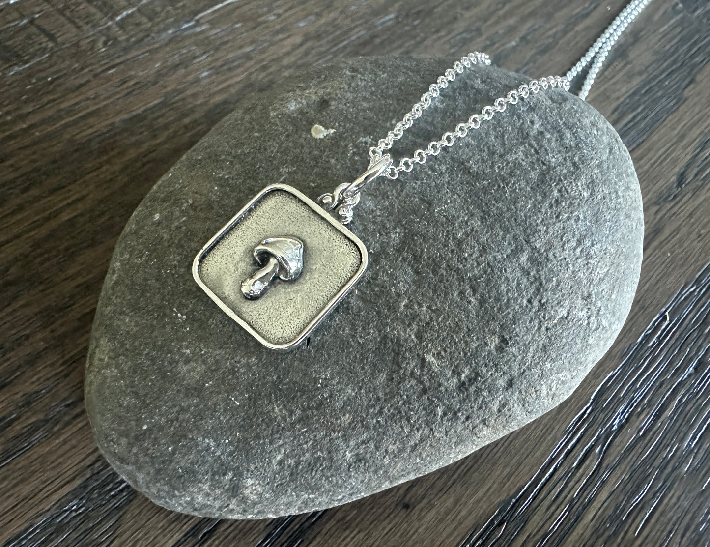 Single Mushroom Necklace