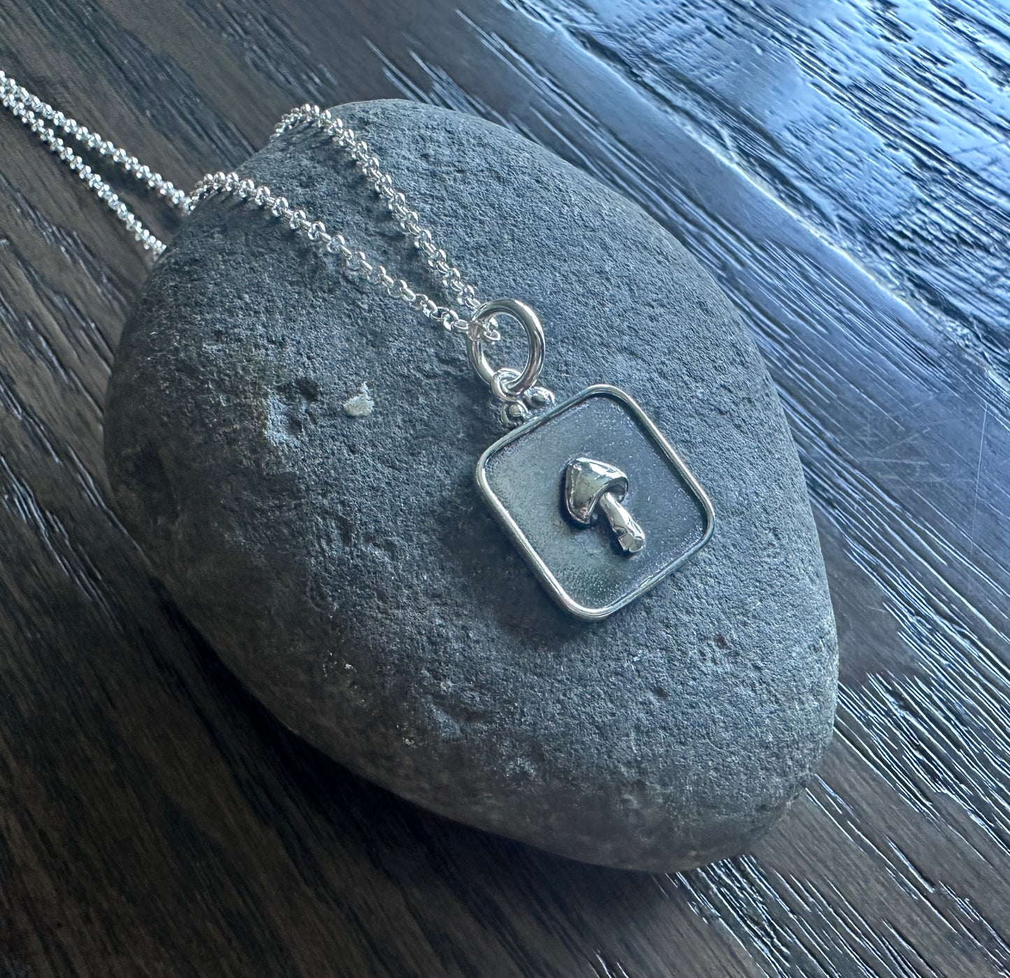 Single Mushroom Necklace