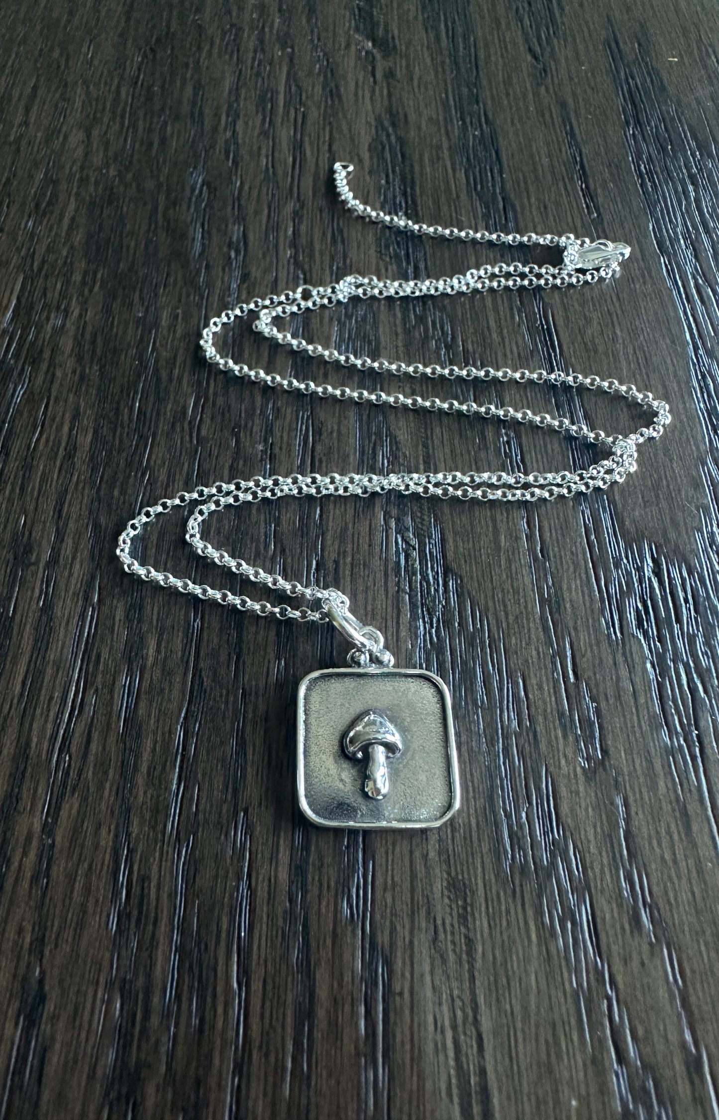 Single Mushroom Necklace