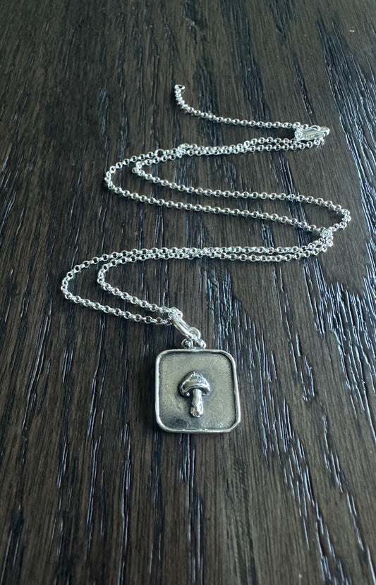 Single Mushroom Necklace