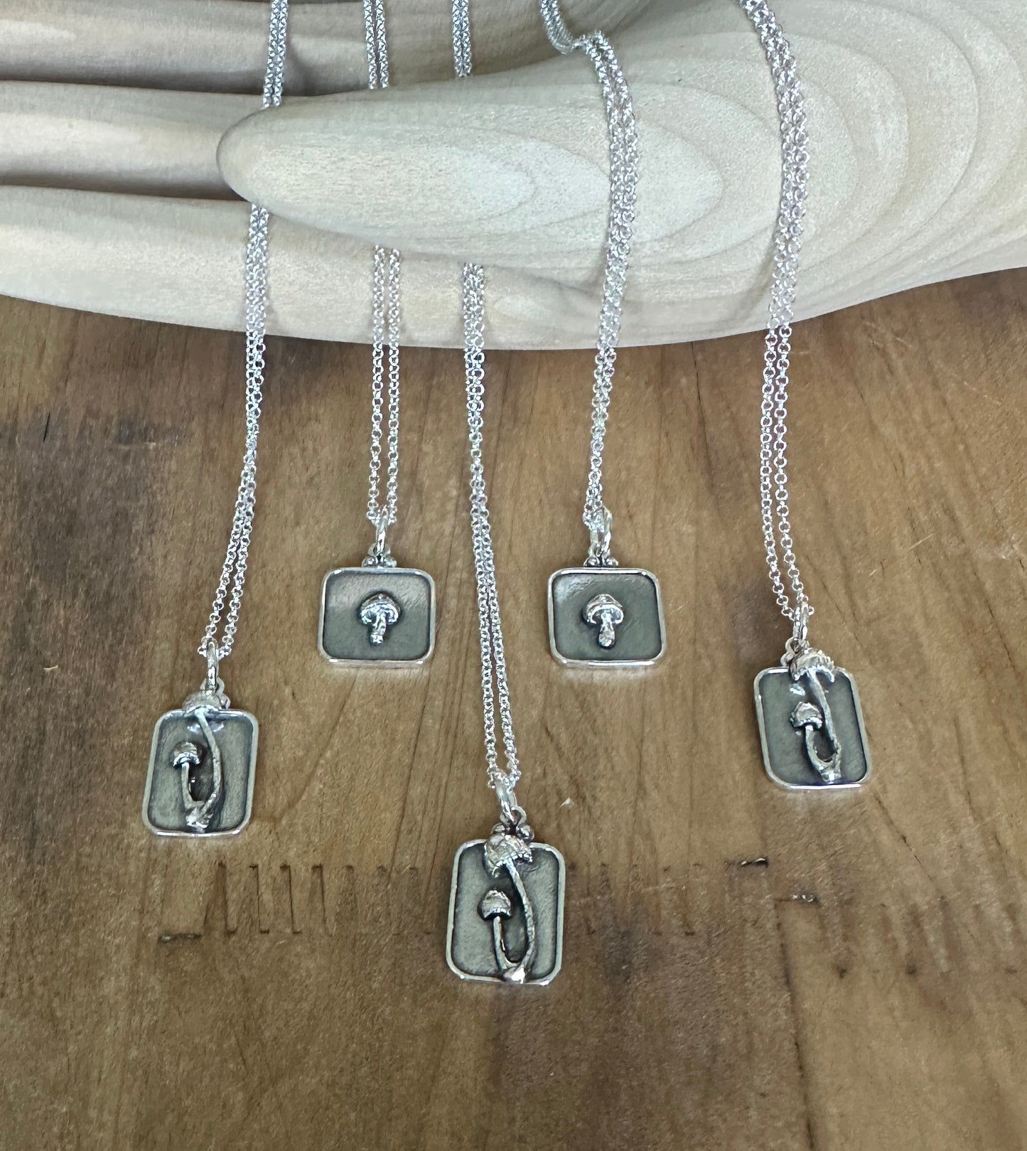 Single Mushroom Necklace