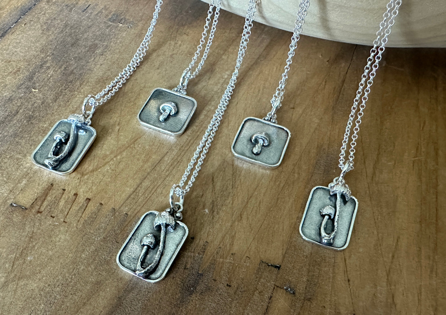 Single Mushroom Necklace
