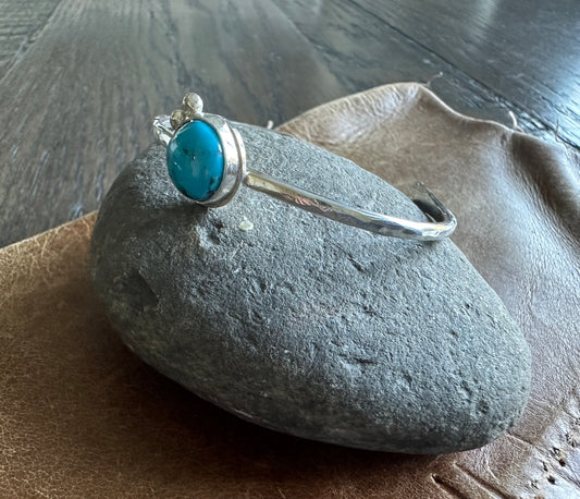 Sterling Silver Turquoise Cuff Bracelet