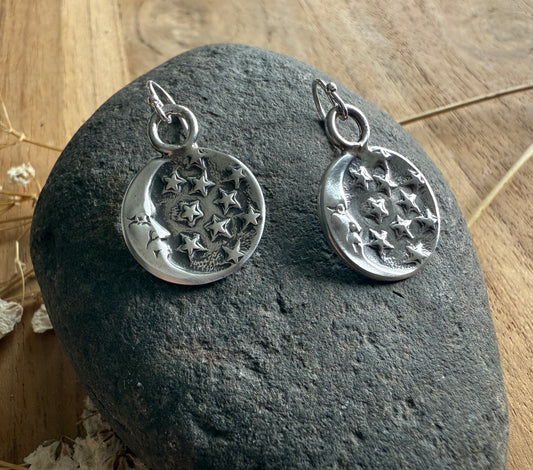Moon and Stars Earrings