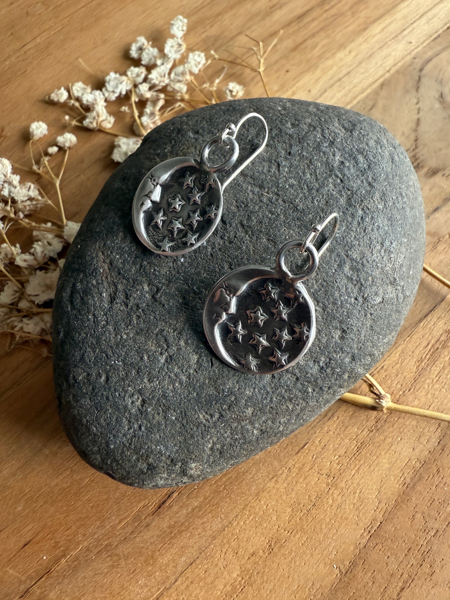 Moon and Stars Earrings