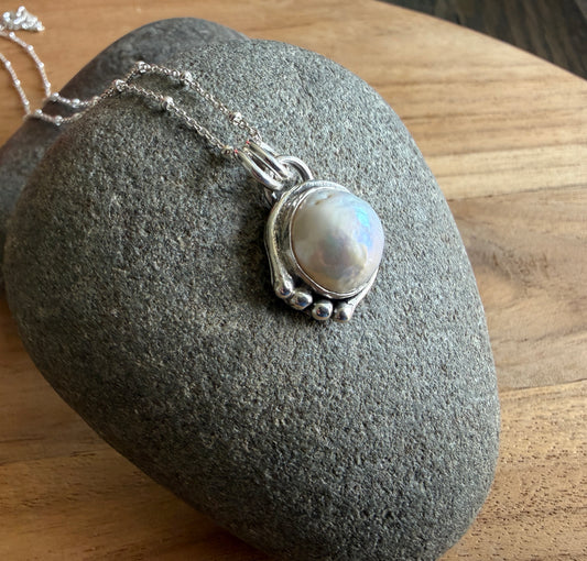 Mabe Pearl Necklace