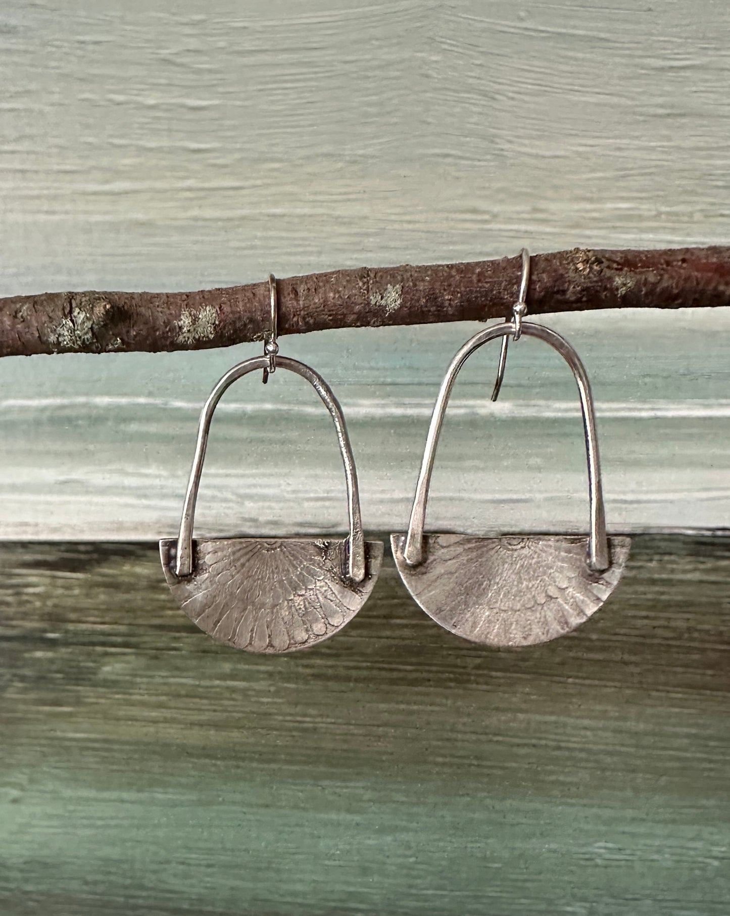 Textured Statement Earrings