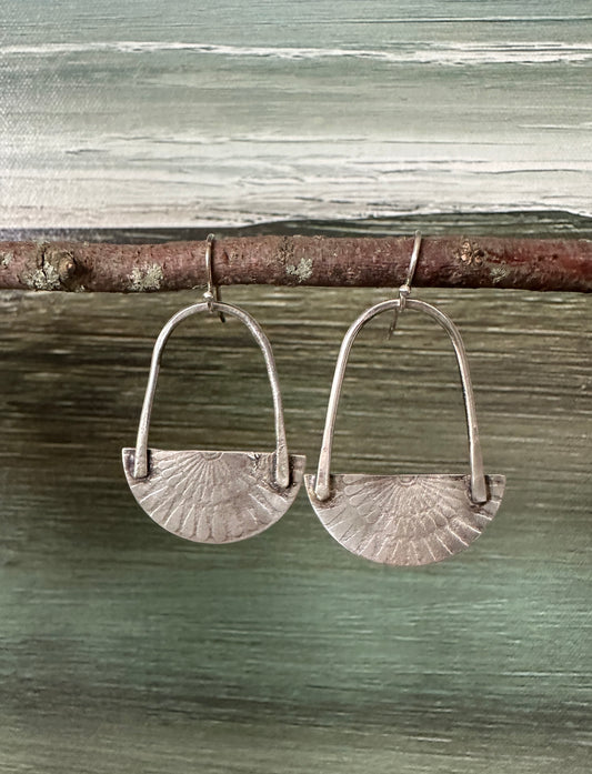 Textured Statement Earrings