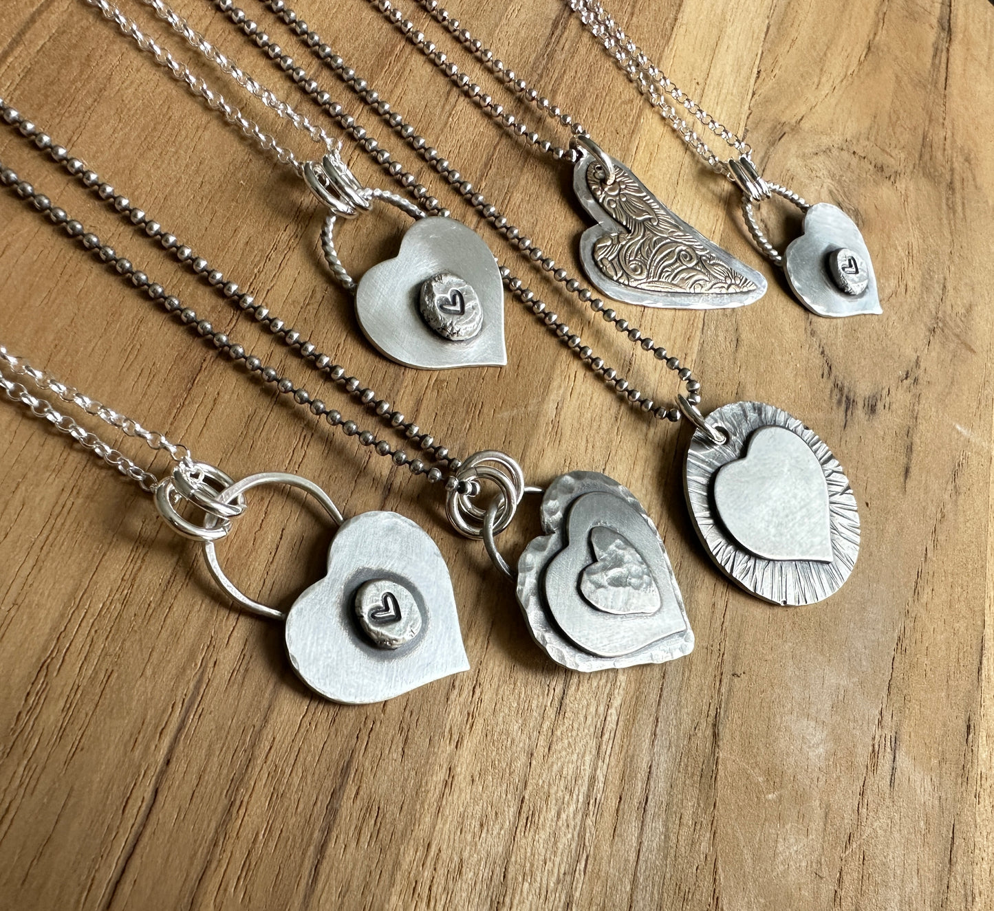Rustic Heart Necklace